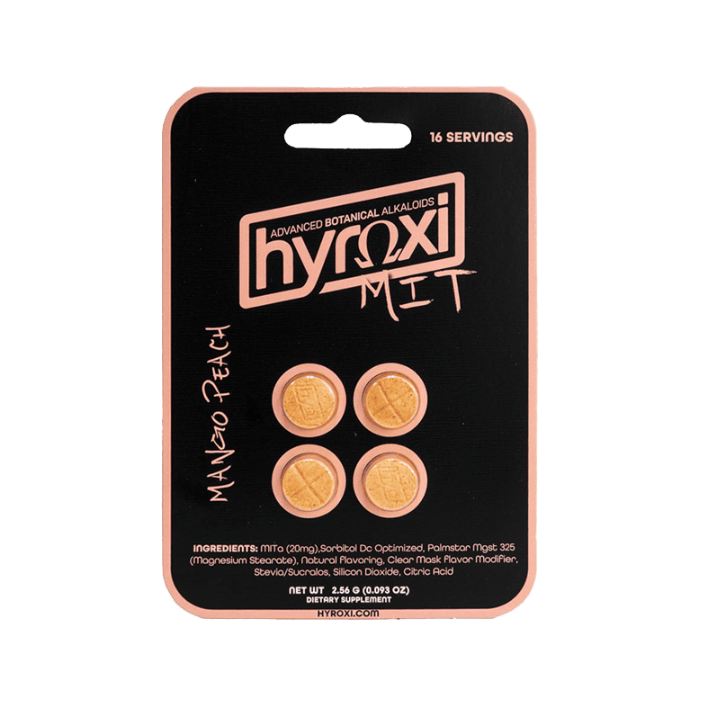 Hyroxi MIT-A Tablet Mango Peach 4-Count Single