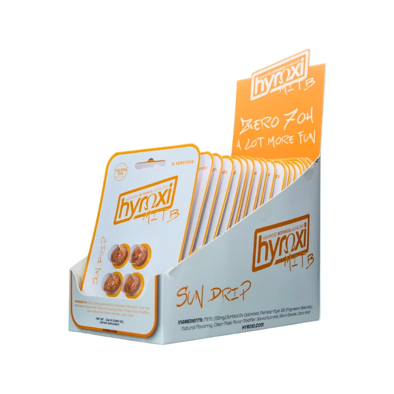 Hyroxi MIT B Tablet Sun Drip 4-Count 20-Pack