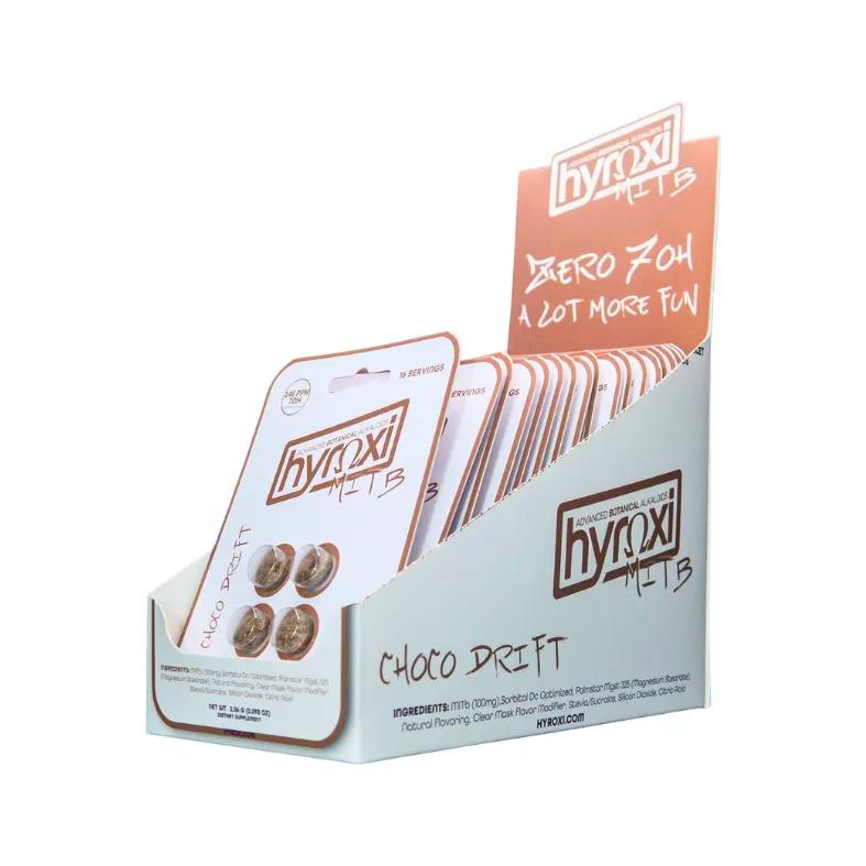 Hyroxi MIT B Tablet Choco Drift 4-Count 20-Pack