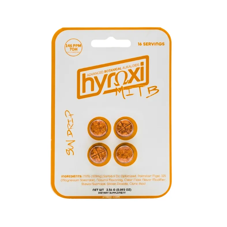 Hyroxi MIT B Tablet Sun Drip 4-Count Single