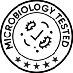 Microbiology tested badge