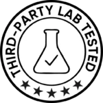 Third party lab tested badge