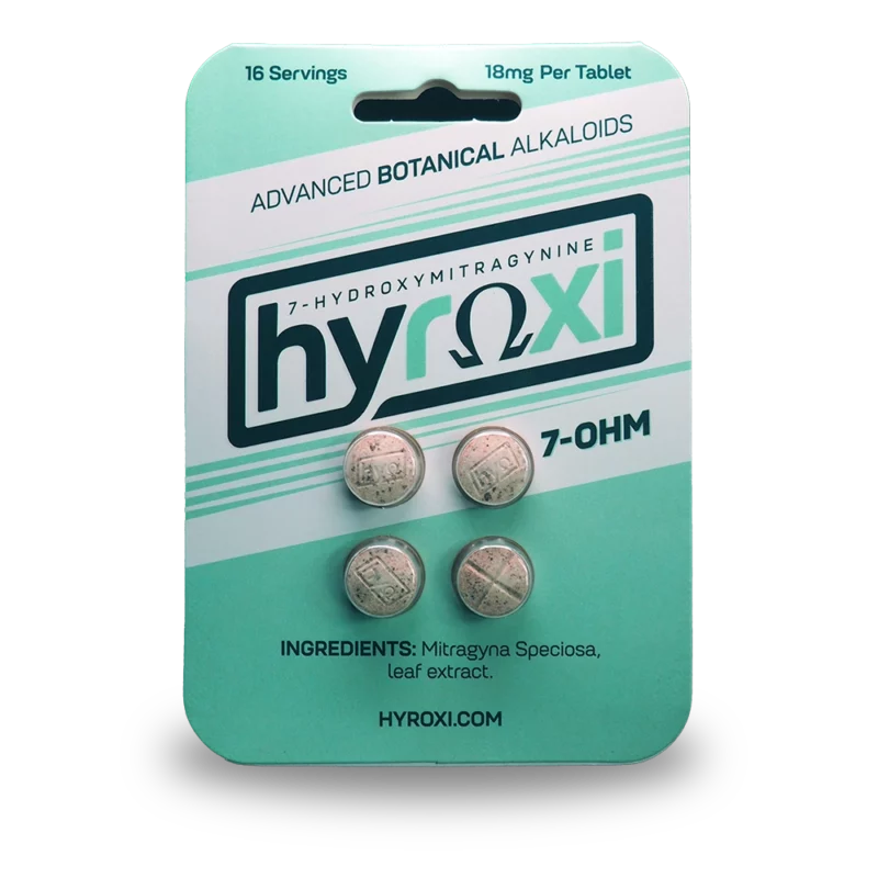 Hyroxi Buy 7Hydroxymitragynine (7OH) Tablets Online Pure & Potent
